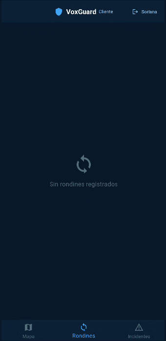Portal cliente rondines